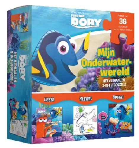 Rebo Productions legpuzzel Dory junior karton 36 stukjes
