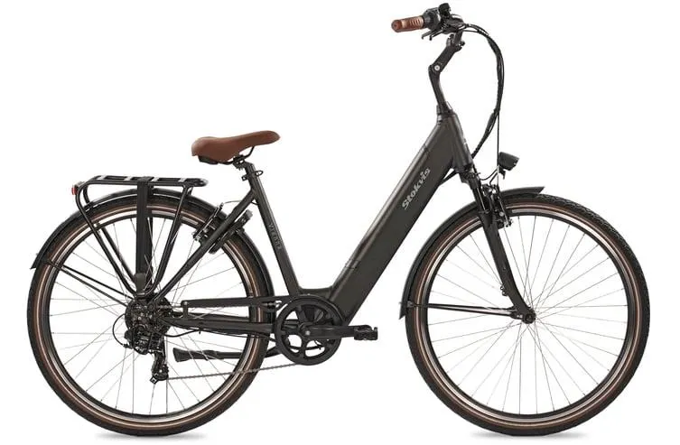 Stokvis Vienna Deluxe 360 Wh Mat Zwart