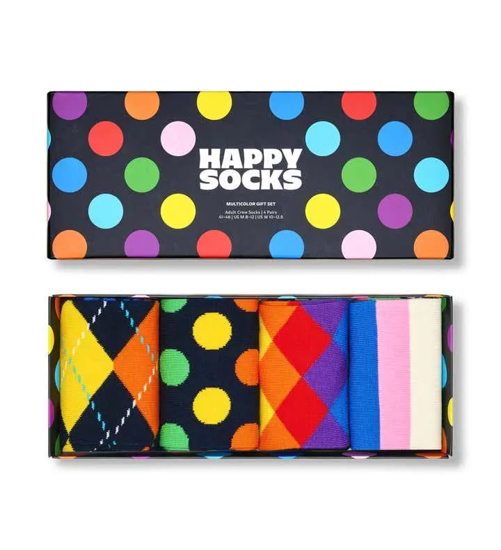 4-Pack Multi Socks Gift Set