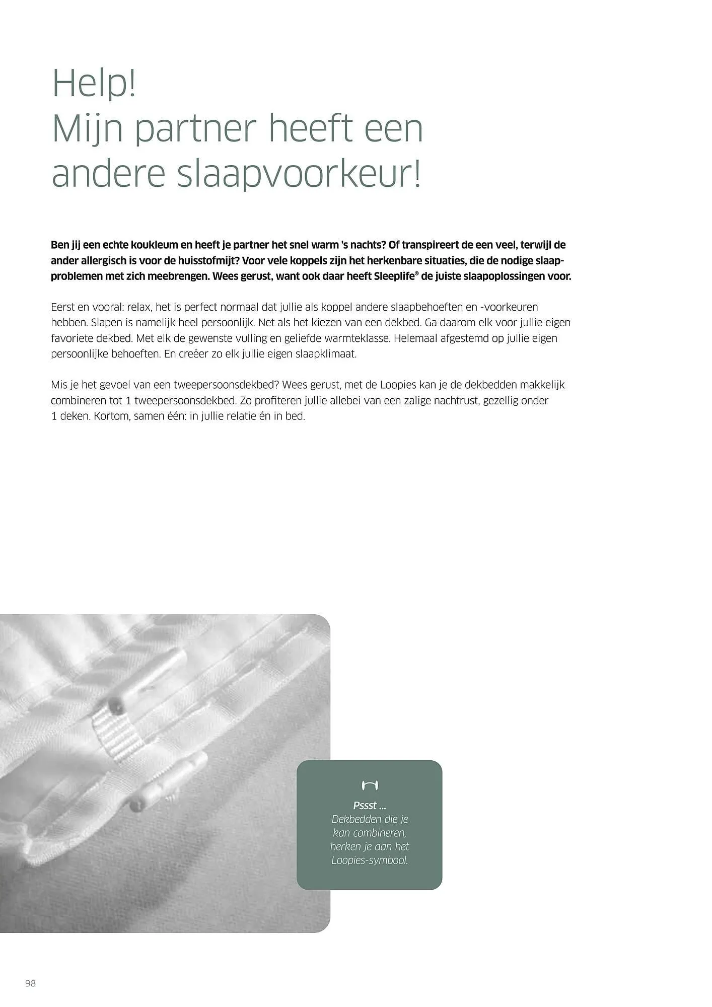 Sleeplife Folder van 20 juli tot 31 juli 2023 - folder pagina 98