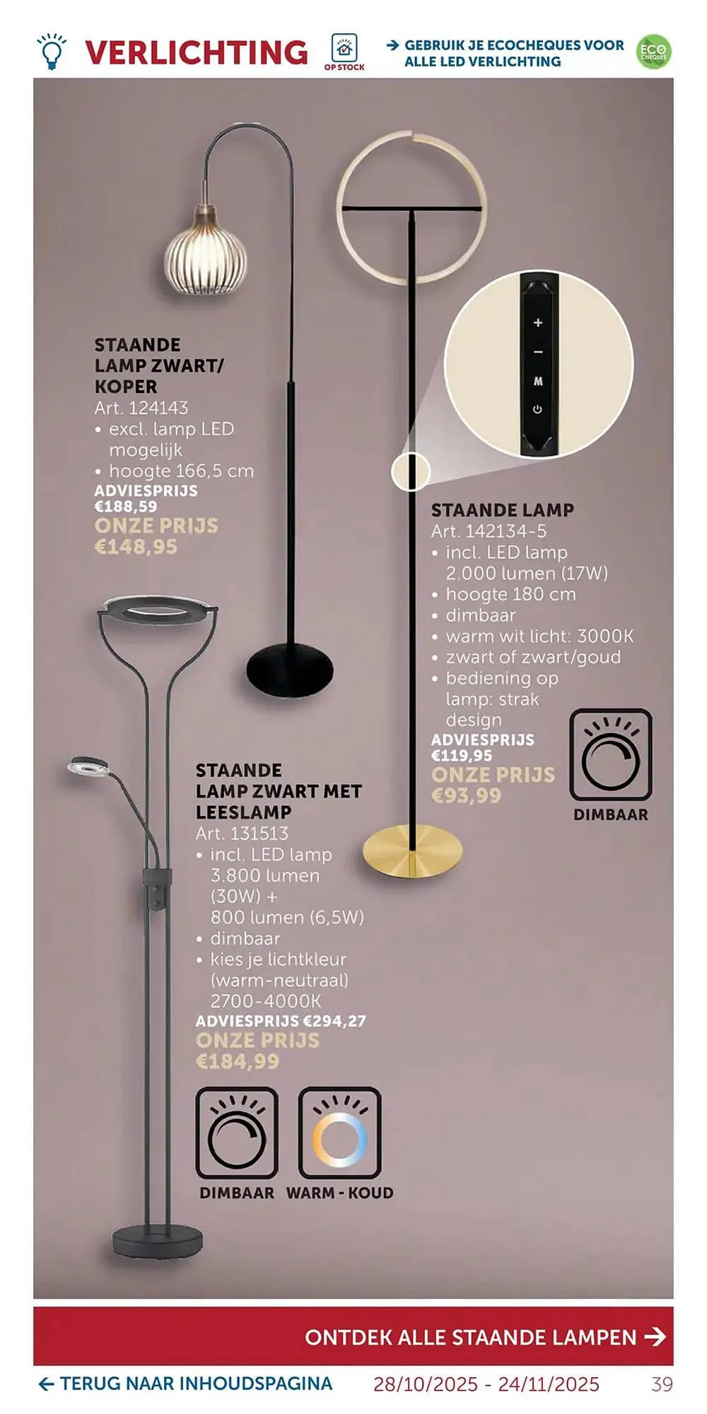 Zelfbouwmarkt folder van 28 oktober tot 24 november 2025 - folder pagina 39