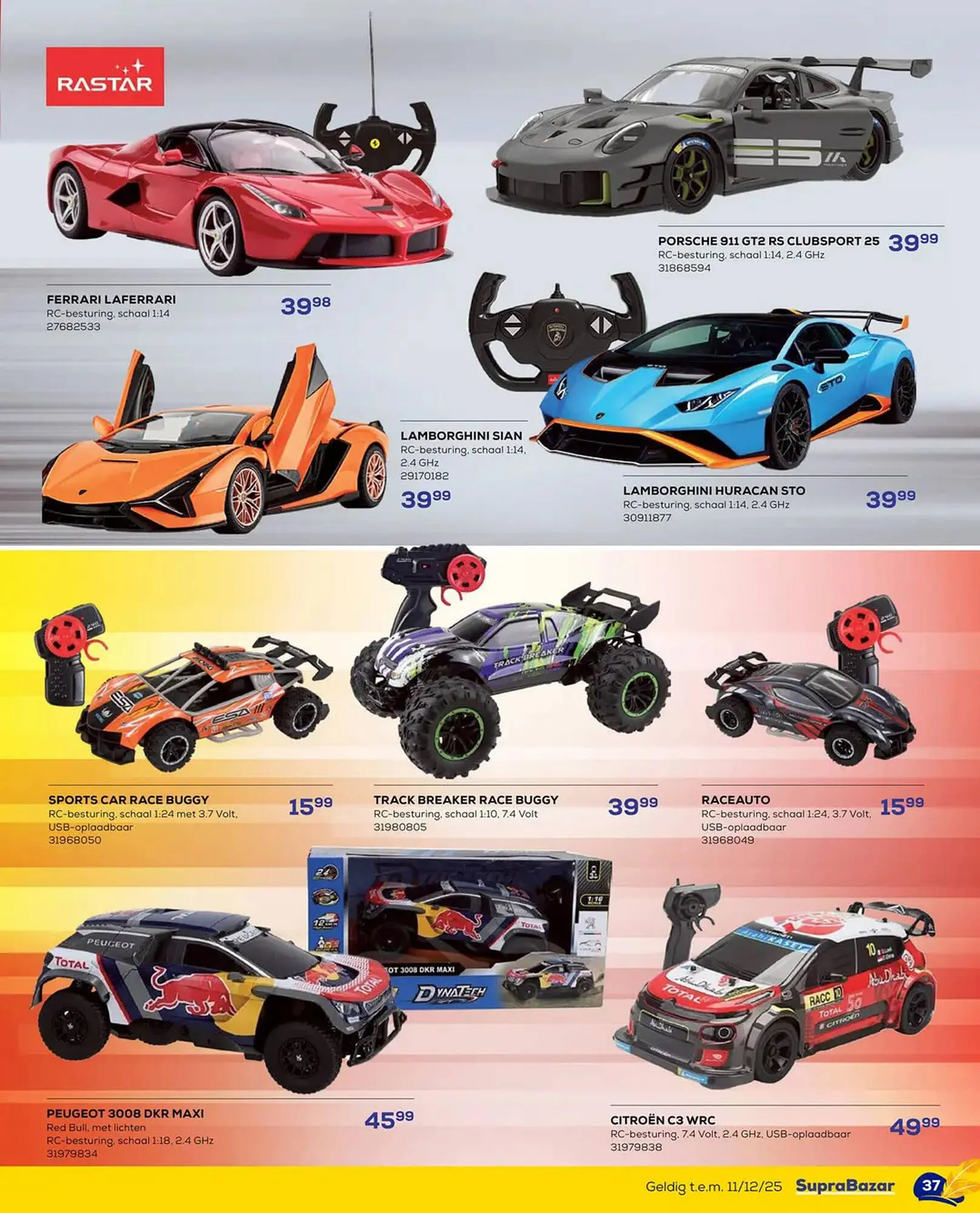 Supra Bazar folder van 24 oktober tot 11 december 2025 - folder pagina 37
