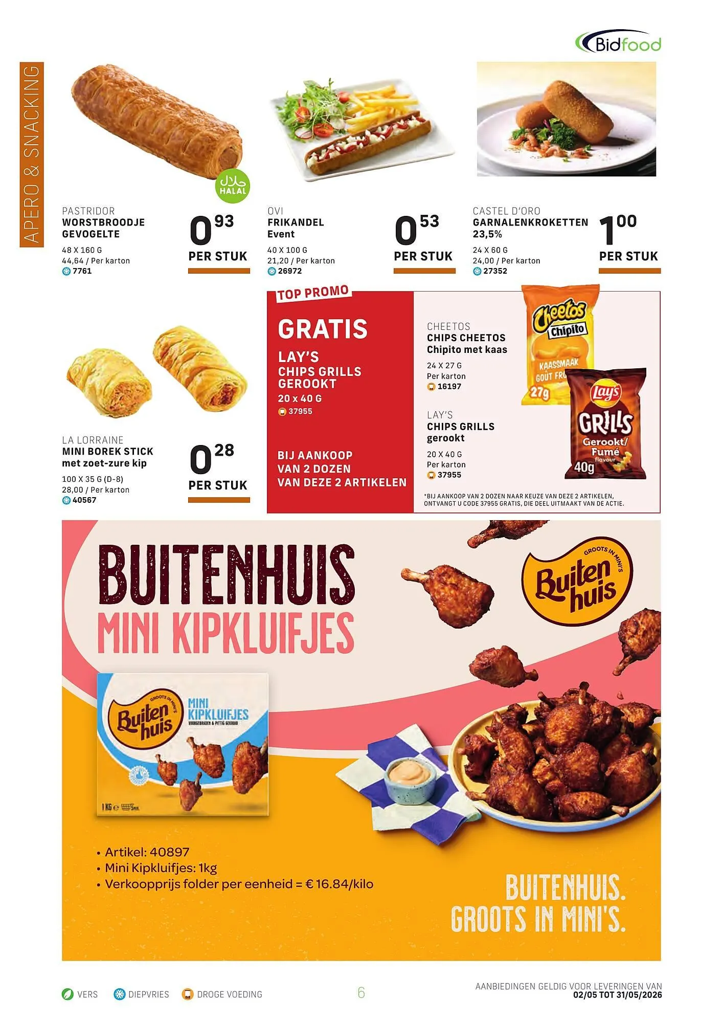 Bidfood folder van 2 mei tot 31 mei 2026 - folder pagina 6