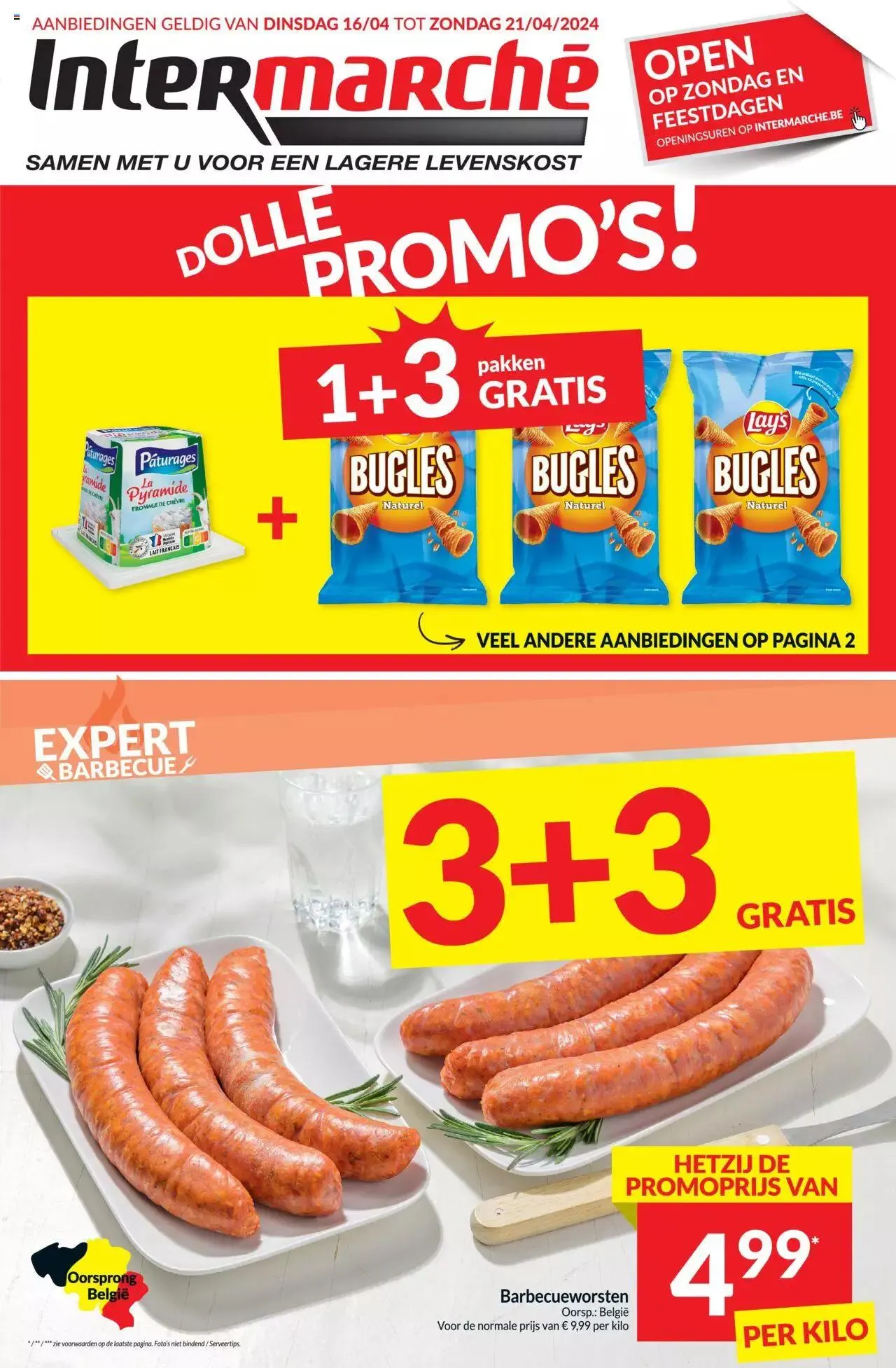 Intermarché folder week 16 van 21 april tot 31 december 2024 - folder pagina 1