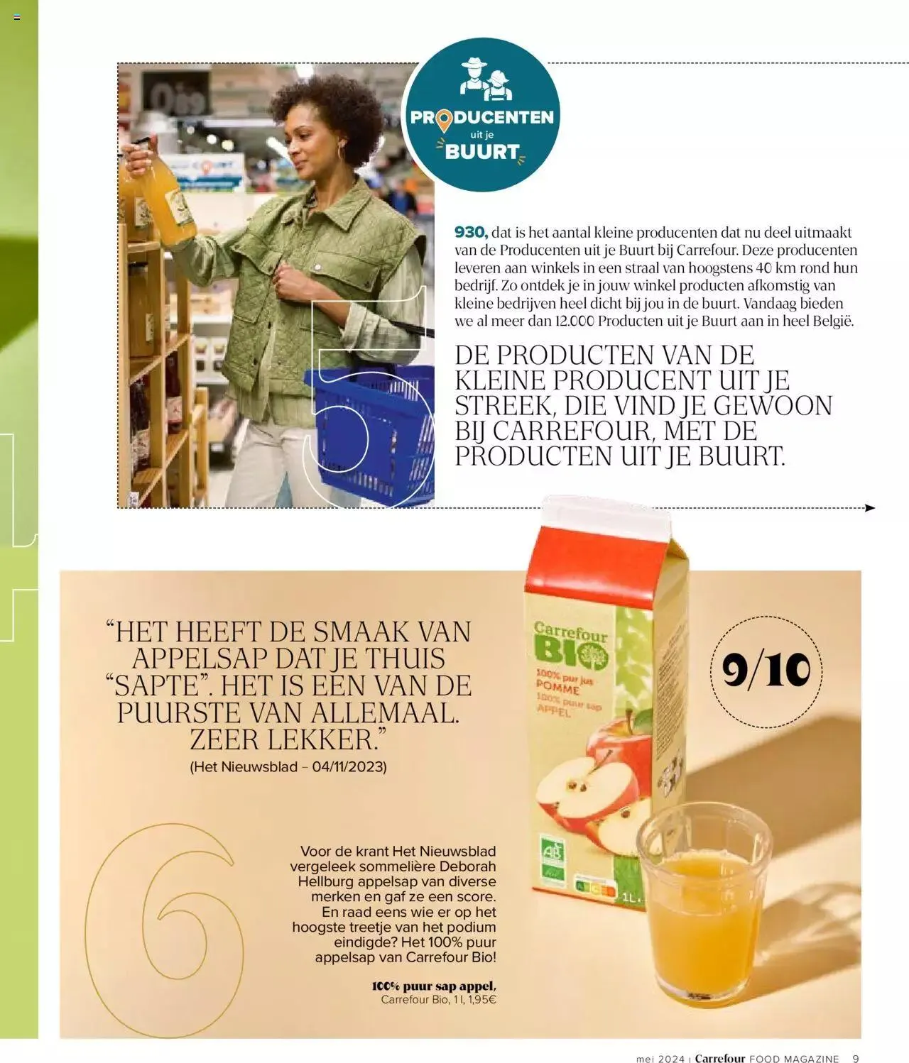 Carrefour Food Mag Lekkers voor mei van 31 mei tot 31 december 2024 - folder pagina 9