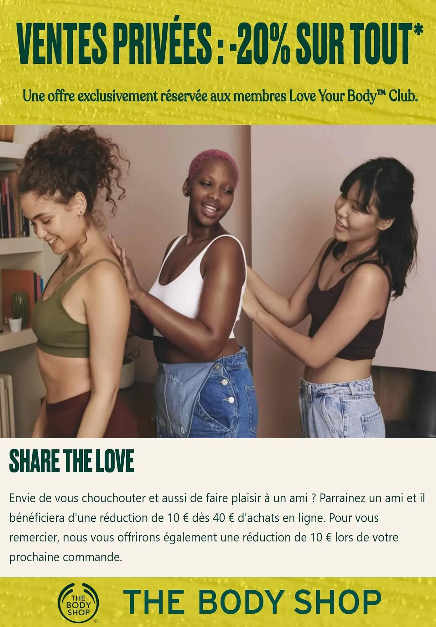 The Body Shop folder van 4 september tot 13 september 2023 - folder pagina 1