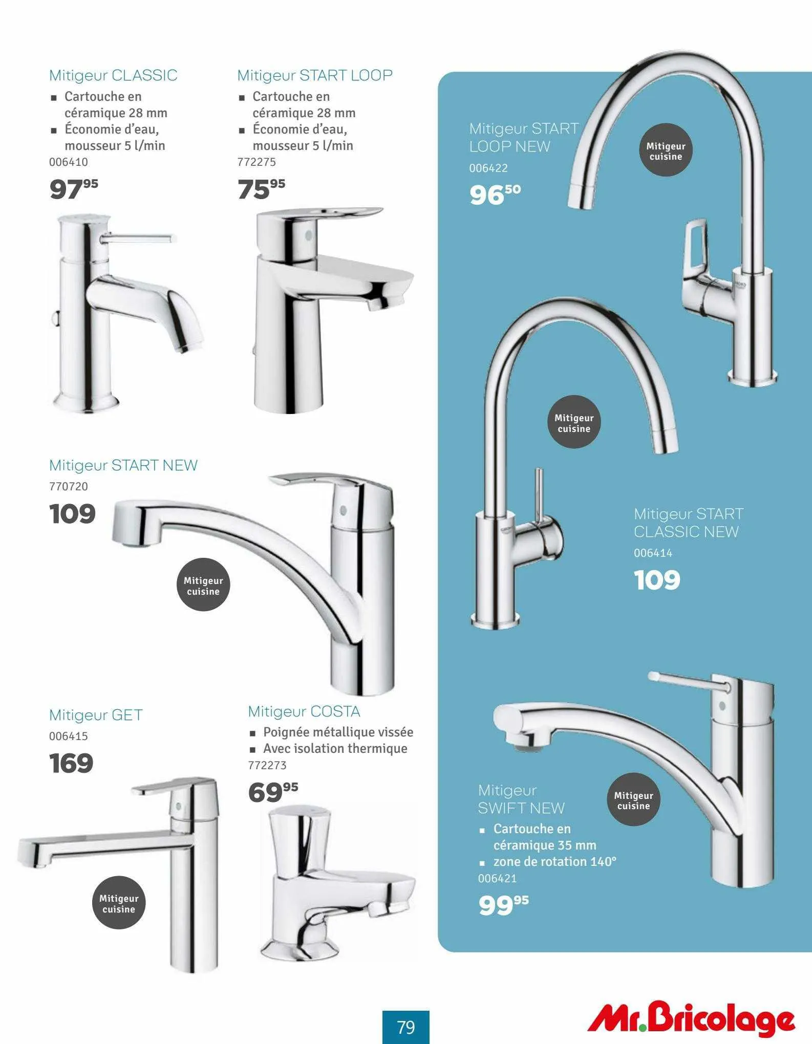 Mr Bricolage Magazine Sanitair van 11 september tot 28 september 2023 - folder pagina 79