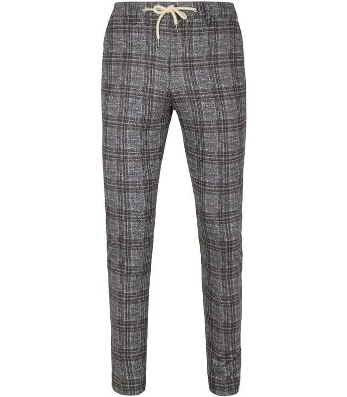Chino Ruiten Donkergrijs