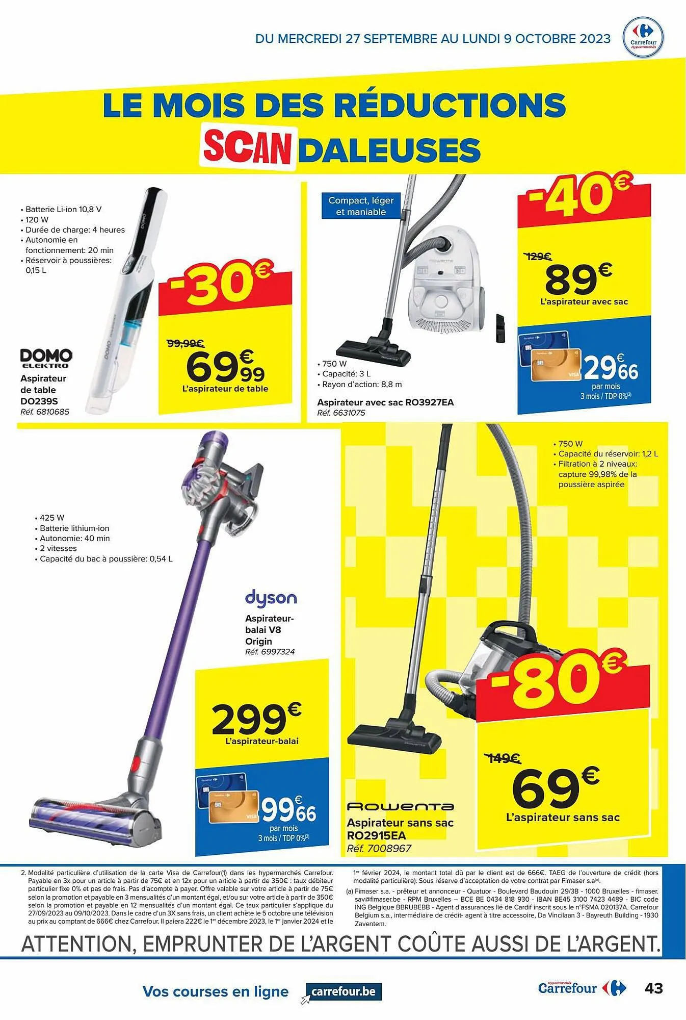 Carrefour Express Folder van 27 september tot 28 september 2023 - folder pagina 43