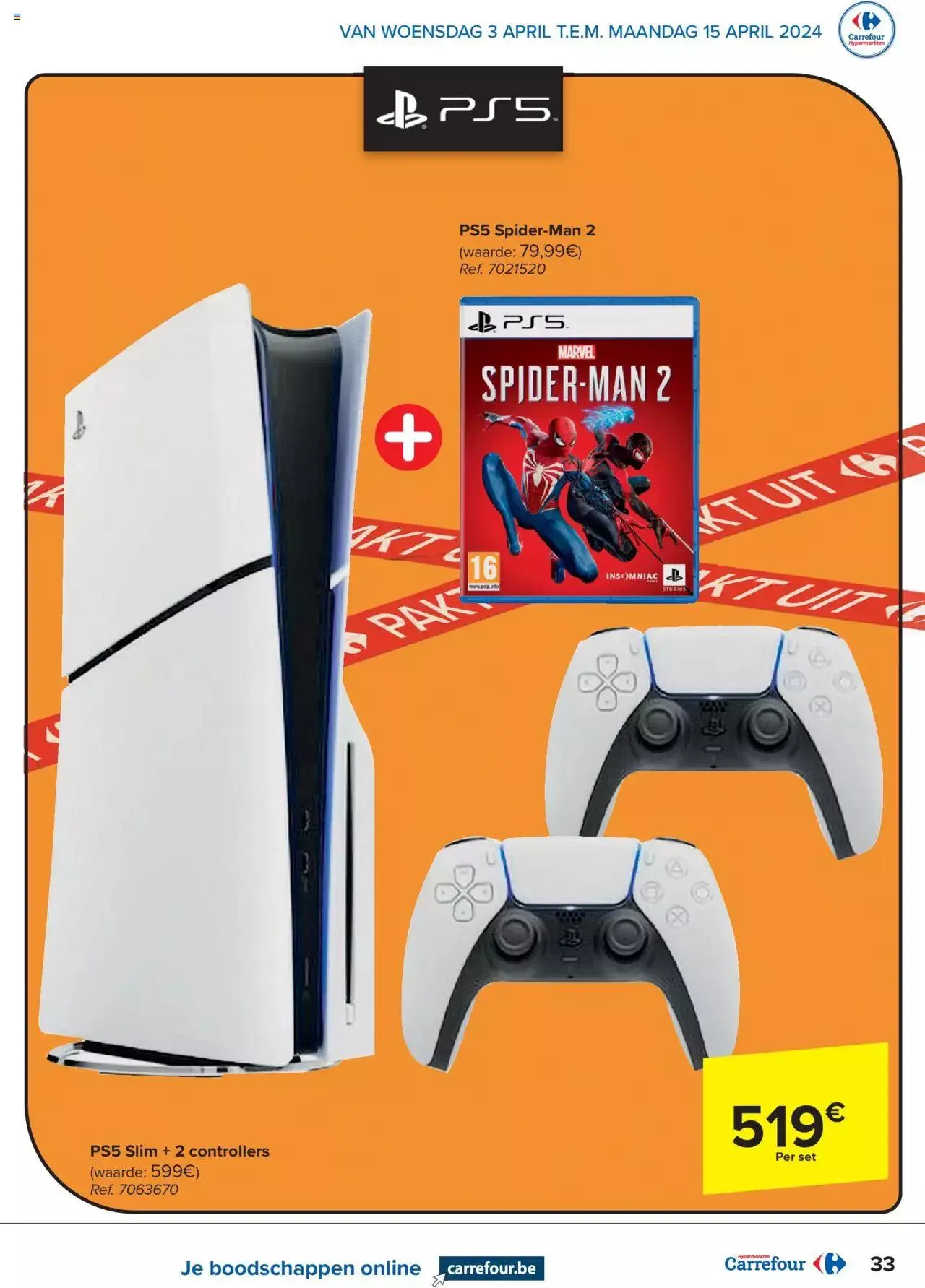 Carrefour folder week 14/15 van 15 april tot 31 december 2024 - folder pagina 33