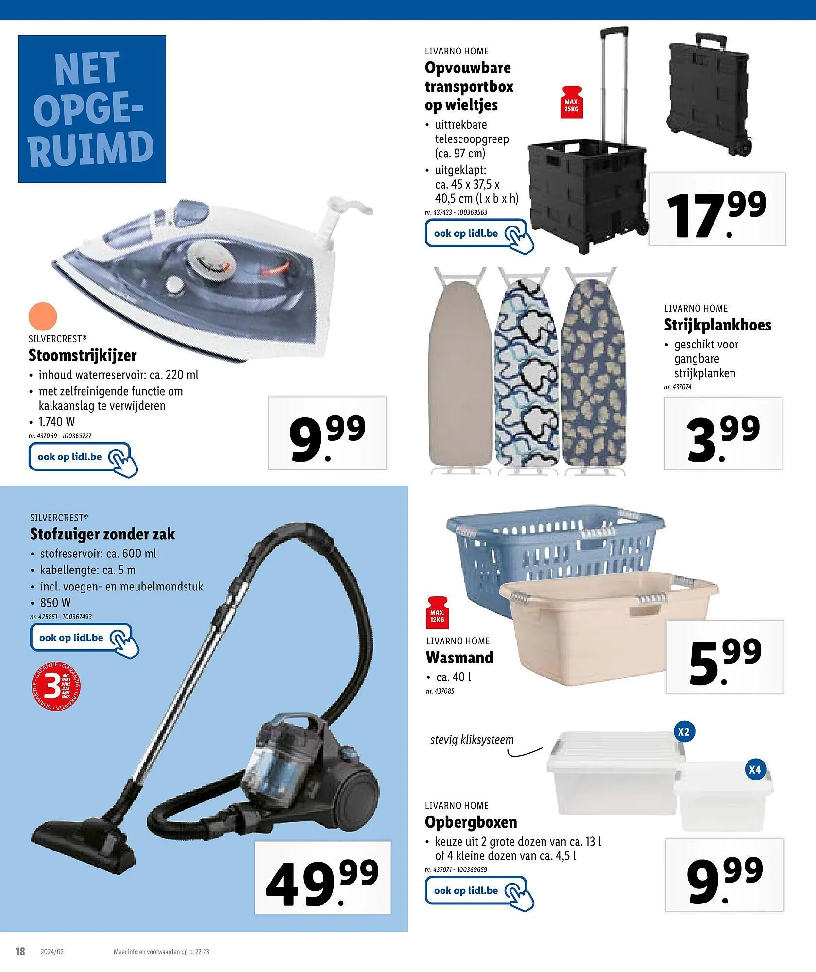 Lidl Folder van 5 januari tot 5 januari 2024 - folder pagina 19