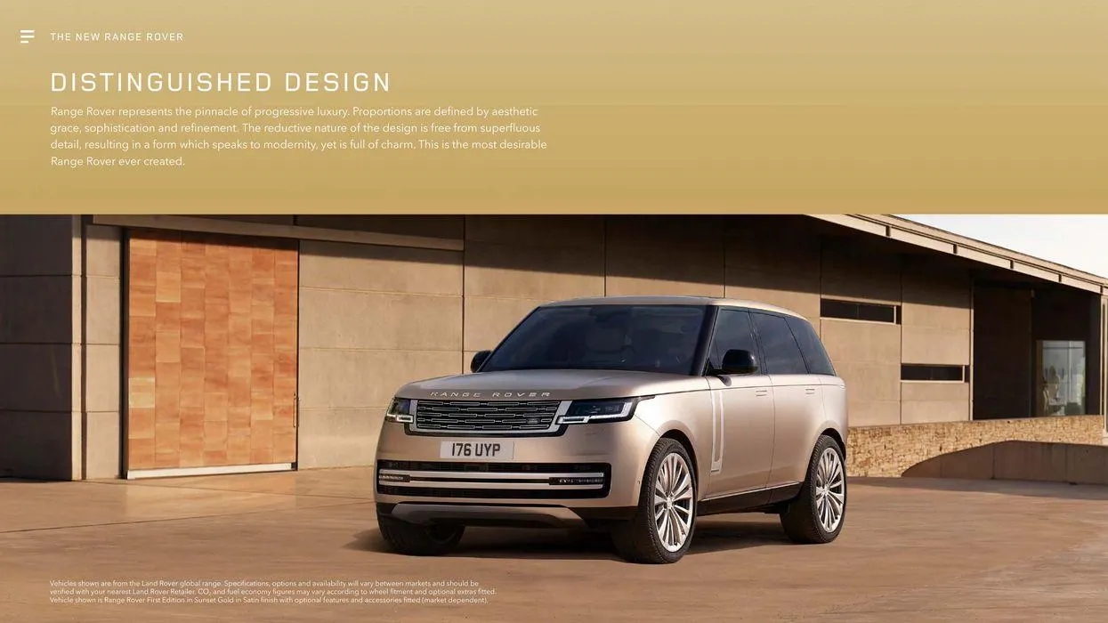 THE NEW RANGE ROVER van 13 oktober tot 13 oktober 2024 - folder pagina 4
