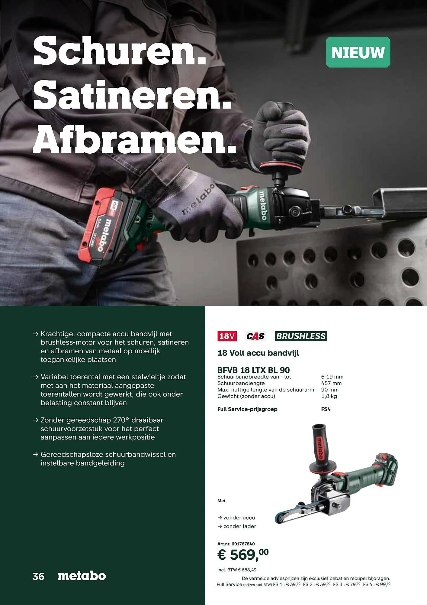 Metabo folder van 17 september tot 31 maart 2026 - folder pagina 36