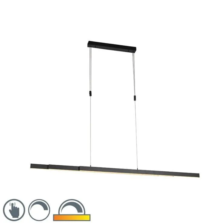 Antracit függőlámpa LED-del és állítható fényerő-szabályozóval - Júlia