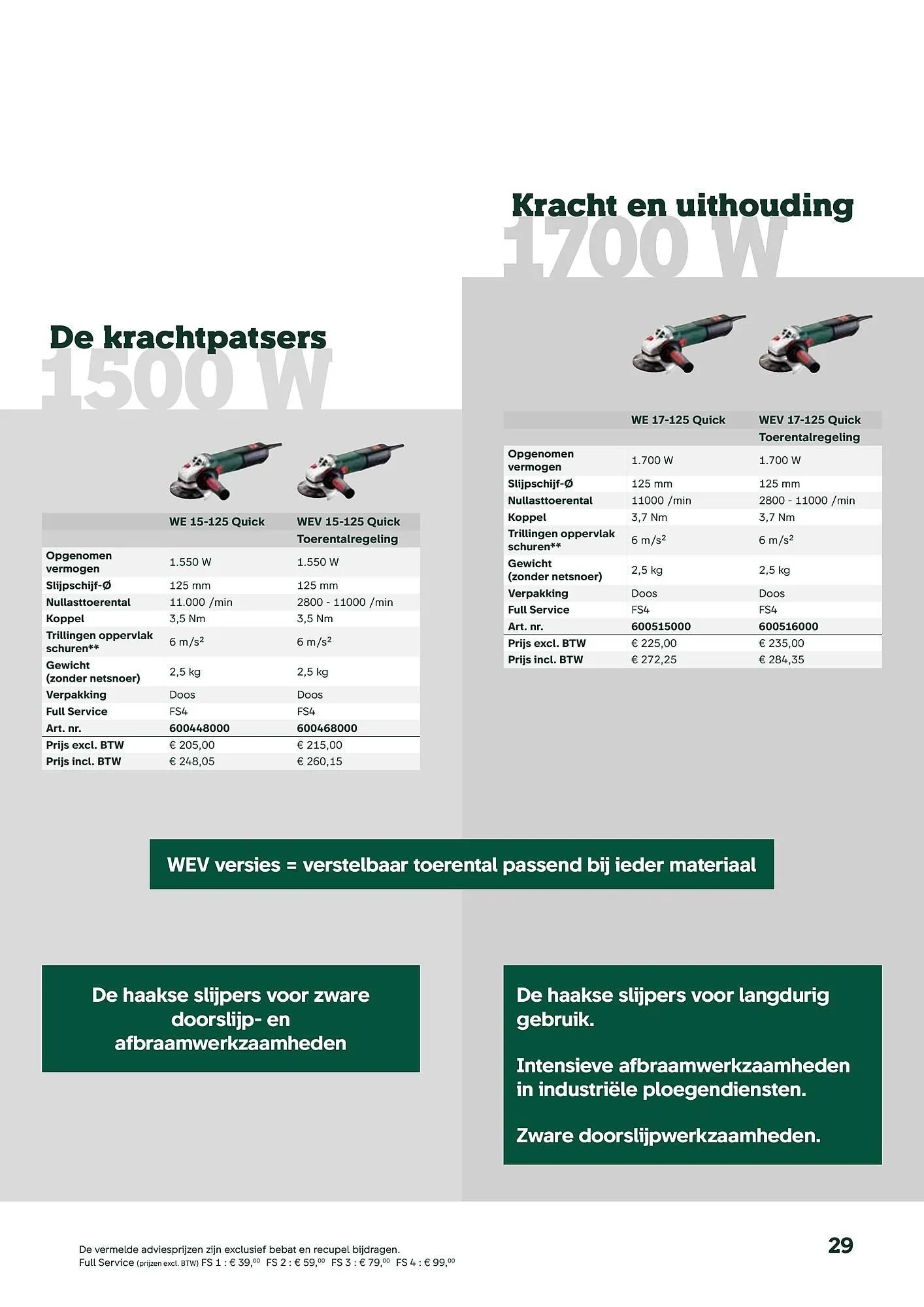Metabo folder van 17 september tot 31 maart 2026 - folder pagina 29
