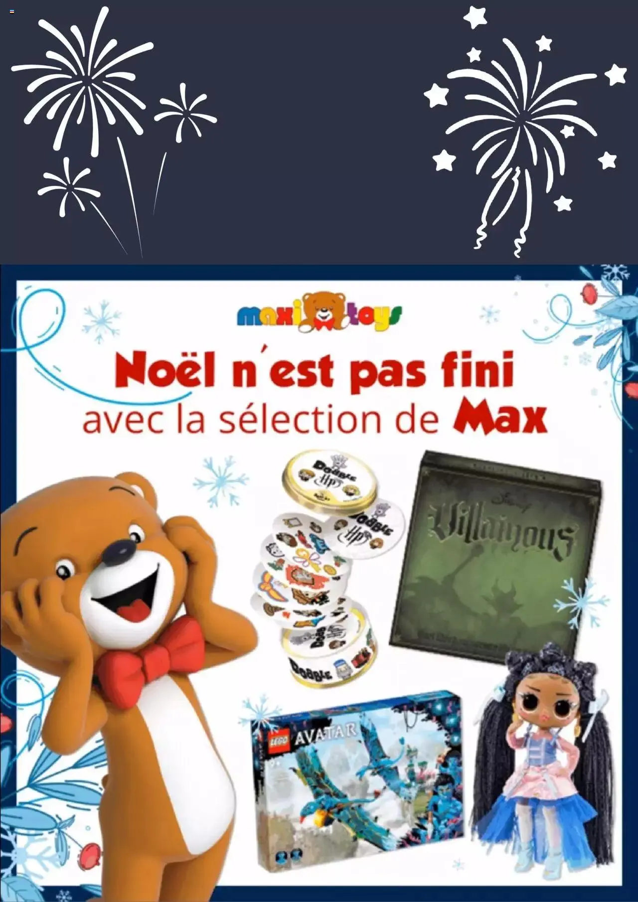 Maxi Toys - Folder / Dépliant van 31 januari tot 31 december 2023 - folder pagina 1