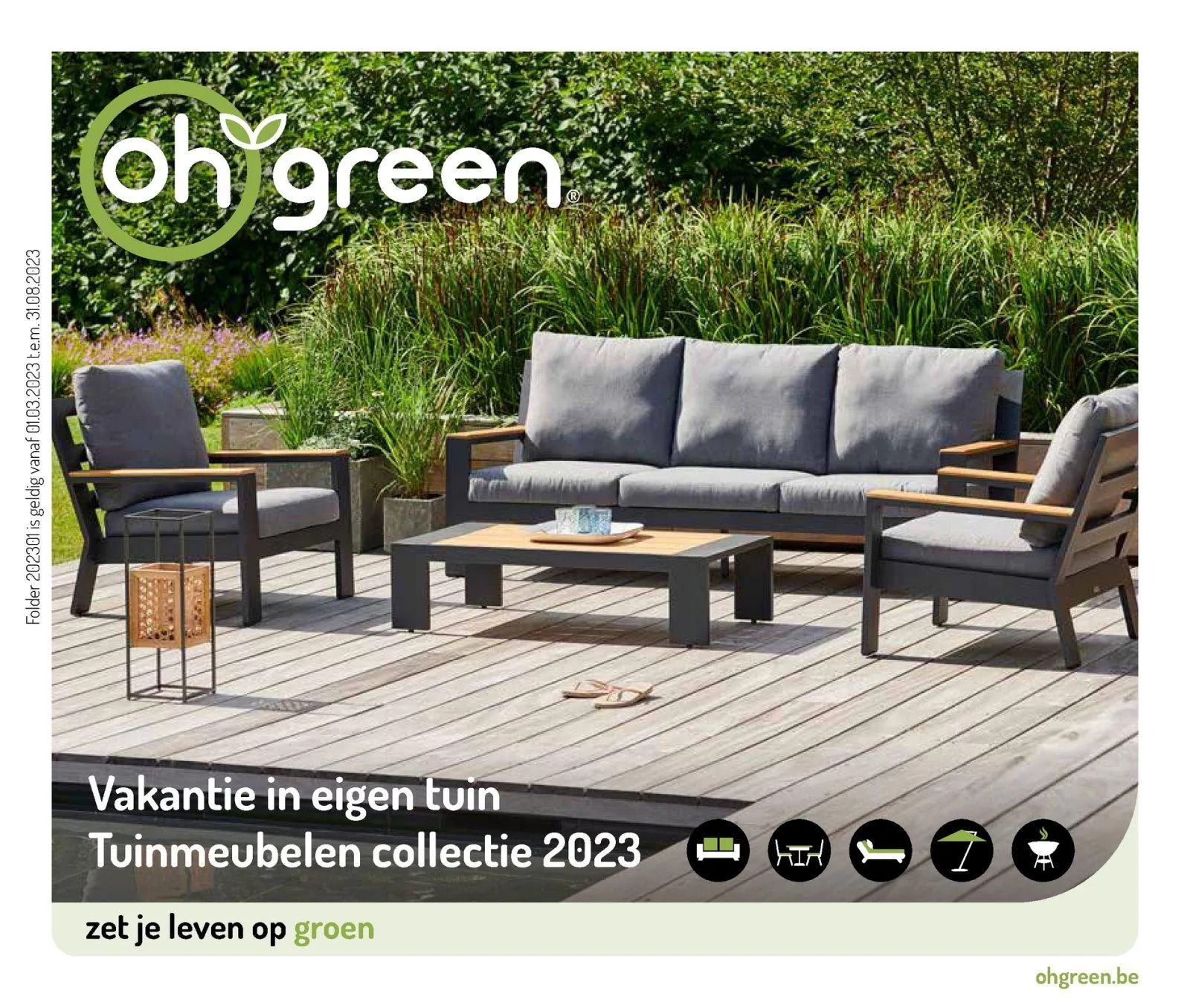 Oh'Green folder tot 31.08.2023 van 21 april tot 31 augustus 2023 - folder pagina 1