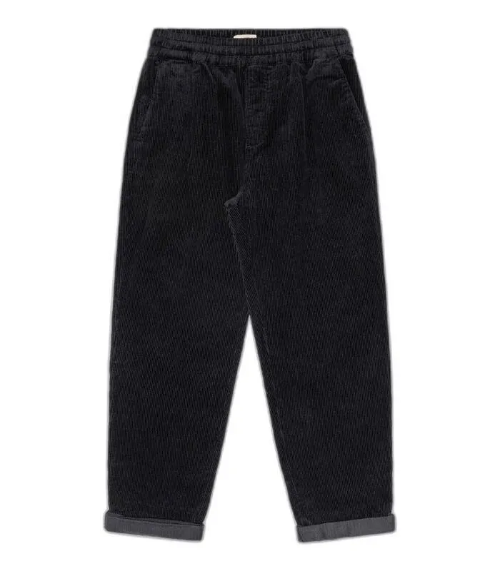 Losvallende velvet broek