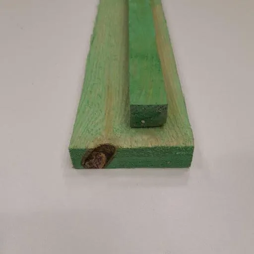 1X4 RND GEDRENKT (25X100MM) 2,10M