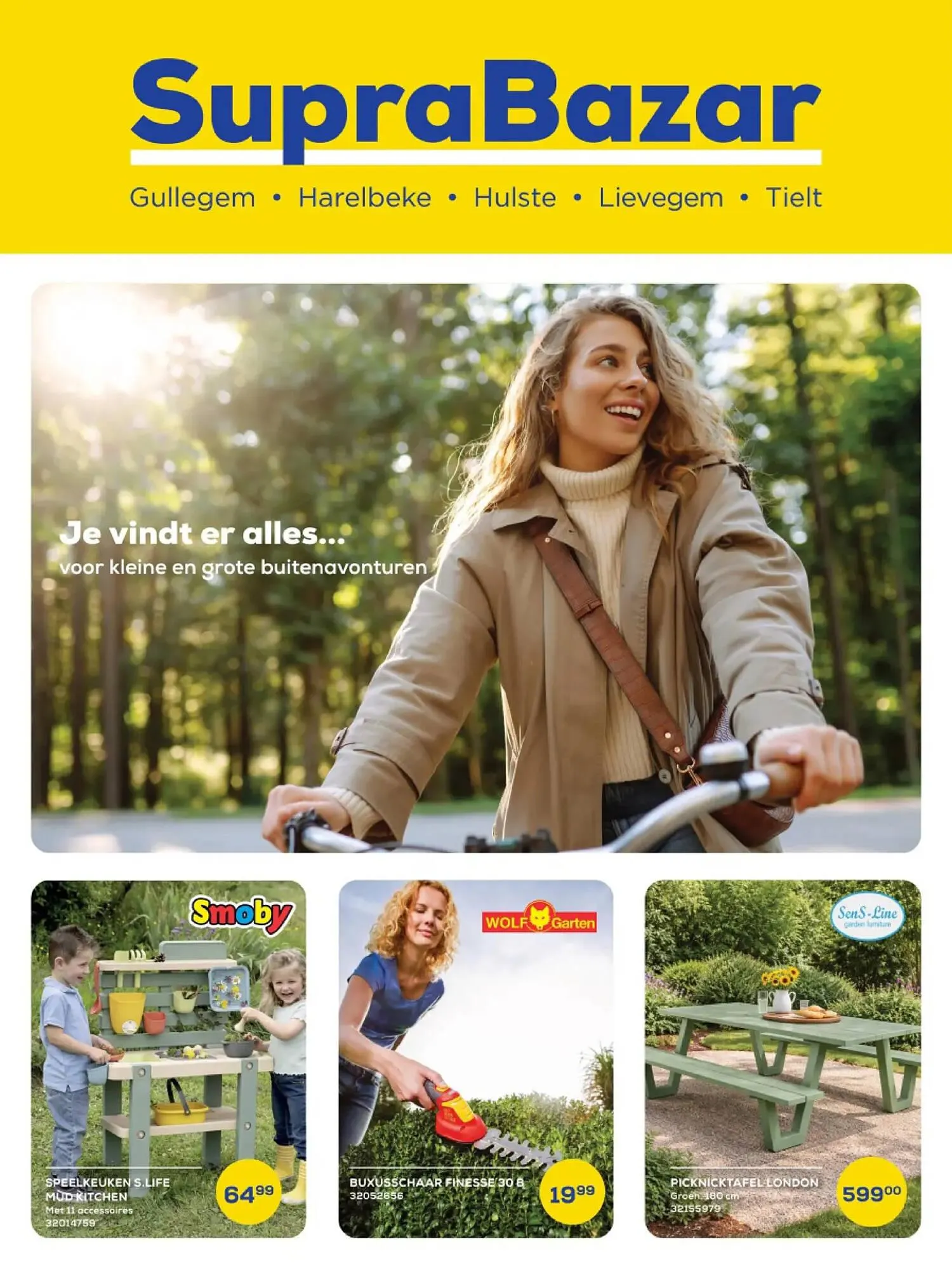 Supra Bazar folder van 20 maart tot 23 april 2026 - folder pagina 1