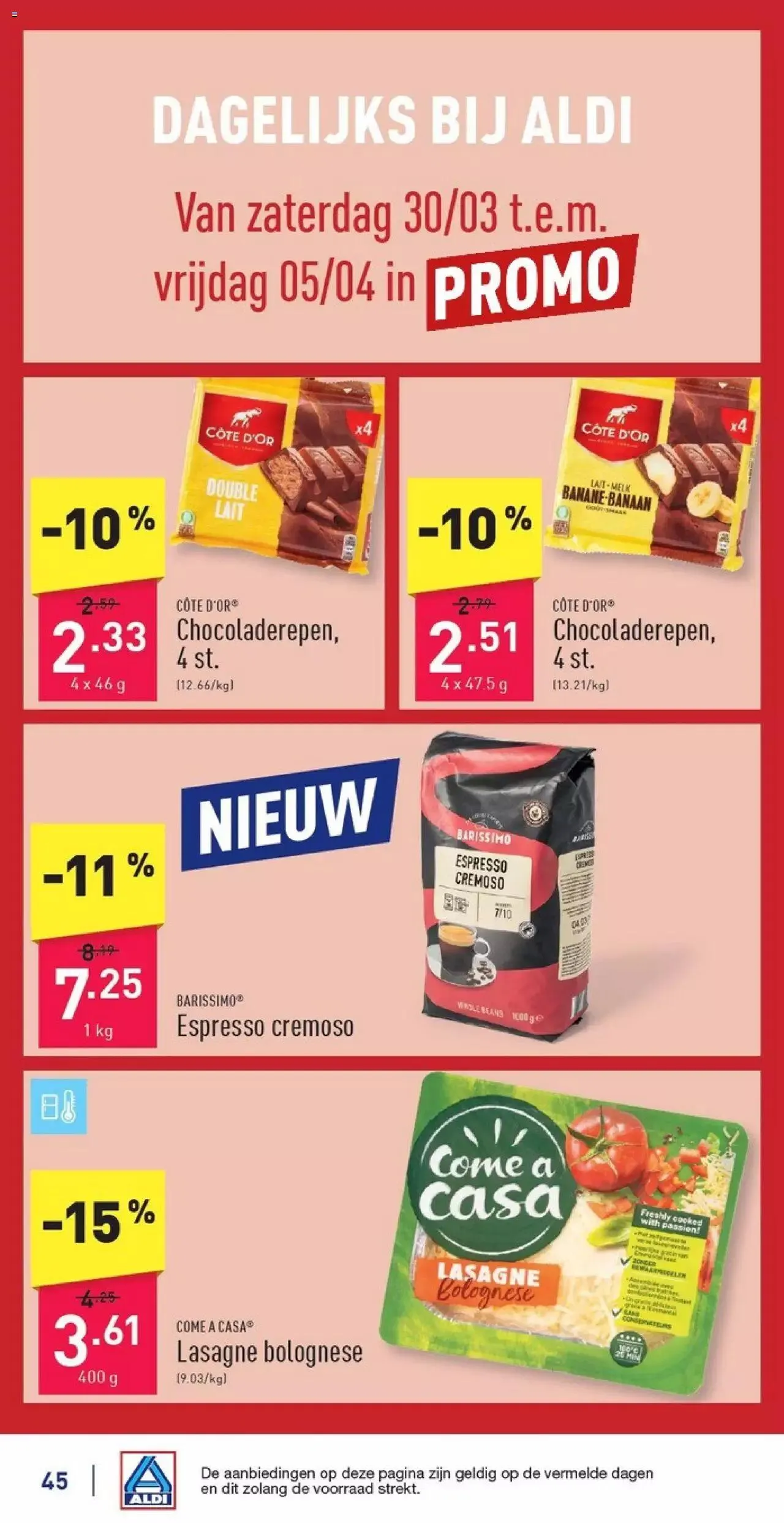 Aldi folder week 13 van 30 maart tot 22 maart 2024 - folder pagina 45