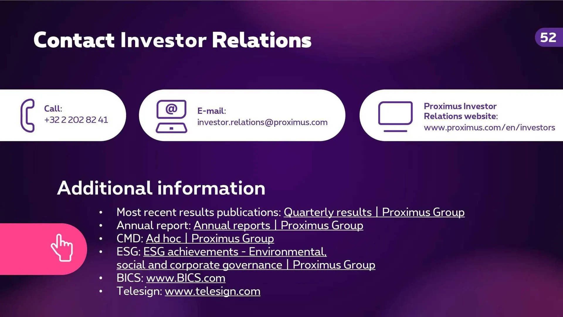 Proximus Folder van 4 november tot 31 december 2023 - folder pagina 50