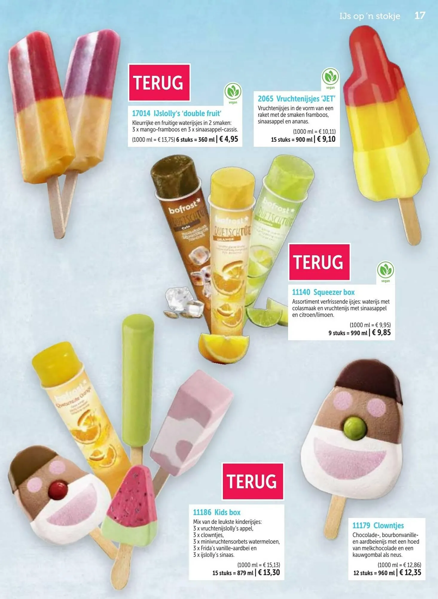 Bofrost Folder van 1 maart tot 31 augustus 2023 - folder pagina 17