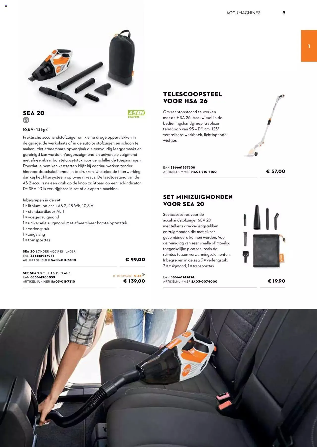 Aveve Gids tuinmachines van 8 april tot 31 december 2024 - folder pagina 9