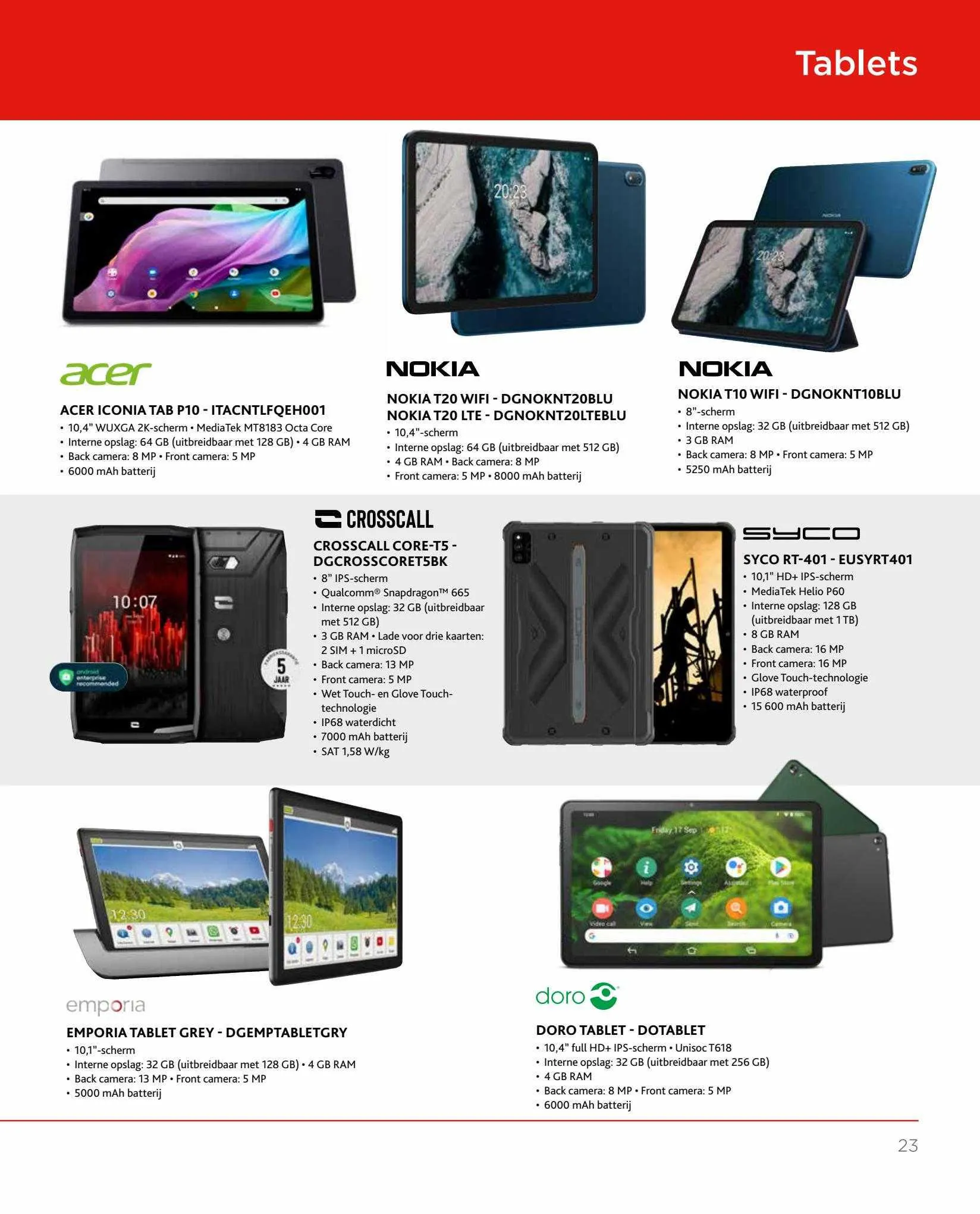 Exellent Folder van 31 augustus tot 31 augustus 2023 - folder pagina 23