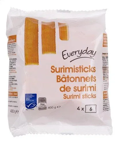 bâtonnets de surimi