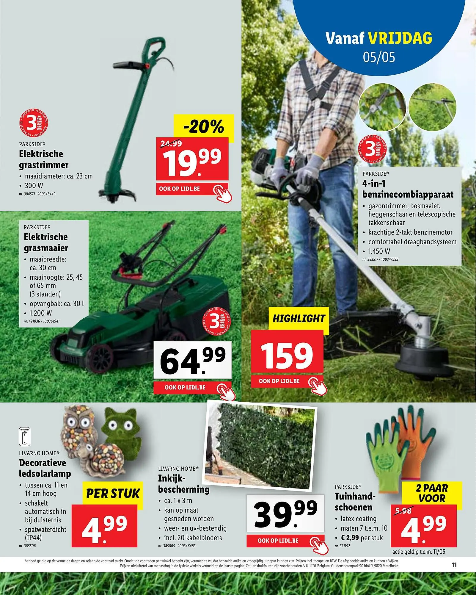 Lidl Tuin Folder van 26 juli tot 22 juli 2023 - folder pagina 11