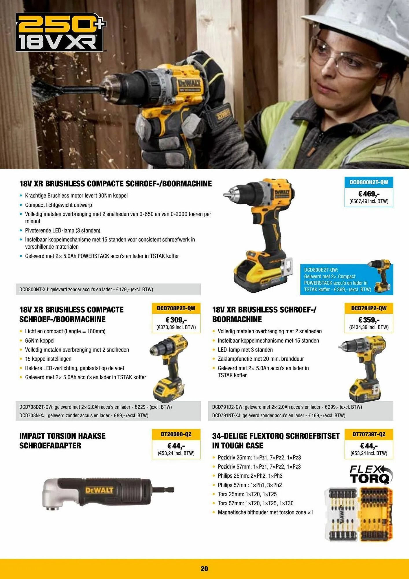 DeWALT folder van 3 september tot 30 september 2023 - folder pagina 20