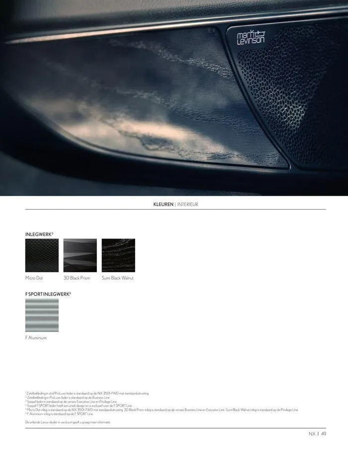 LEXUS NX van 23 november tot 23 november 2024 - folder pagina 49