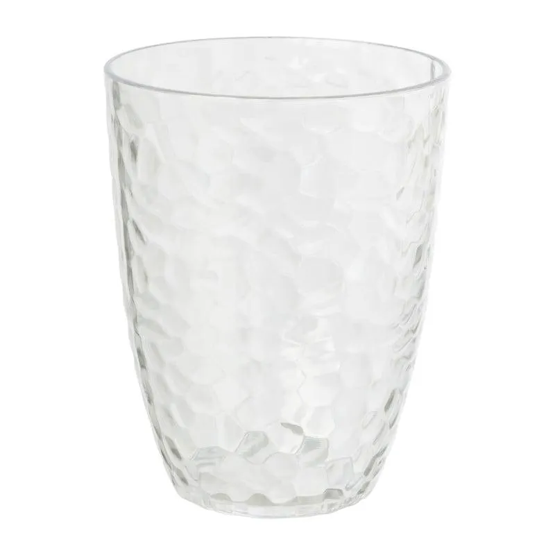 Beker dots - transparant - 300 ml