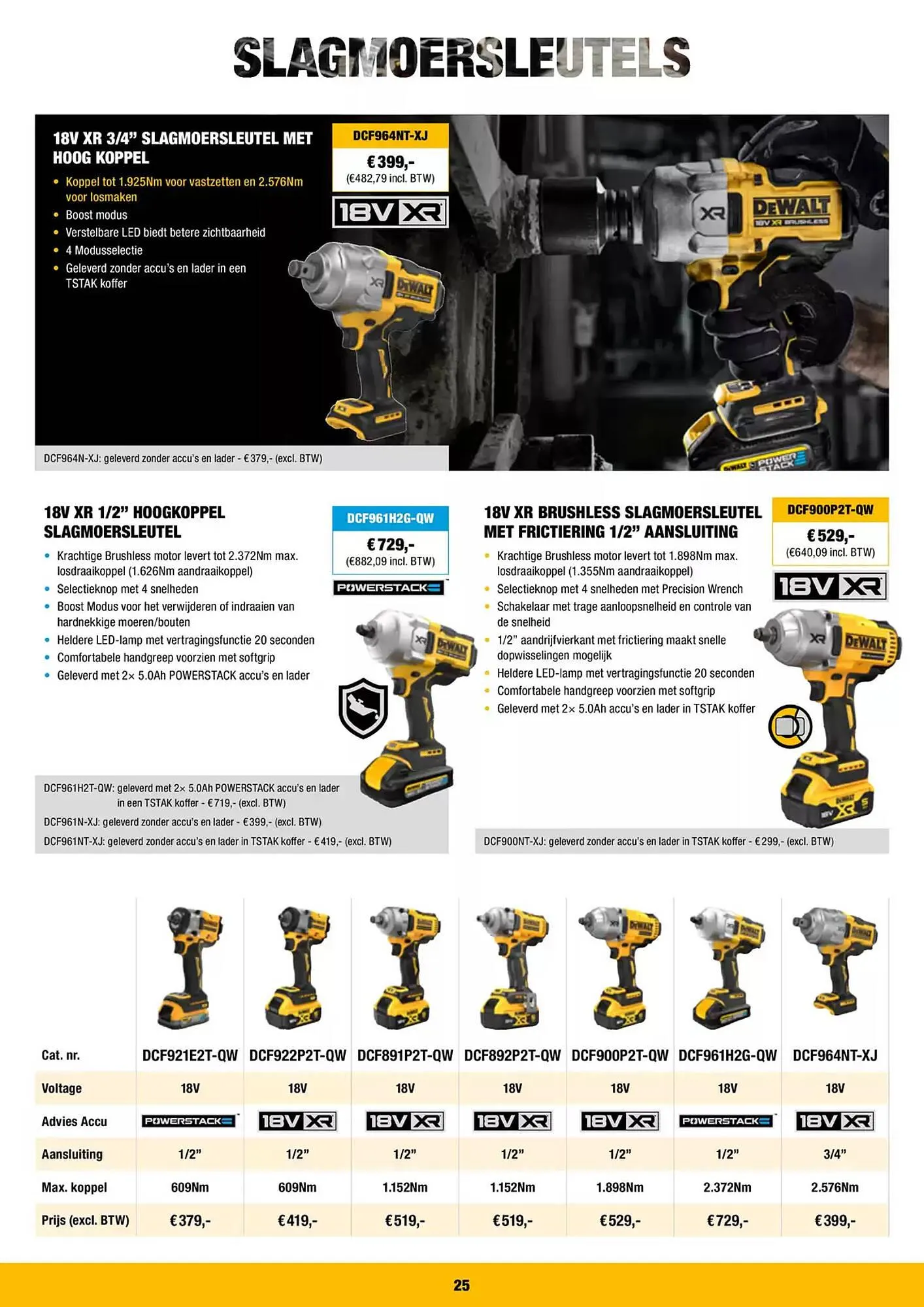 DeWALT folder van 3 februari tot 31 augustus 2025 - folder pagina 25
