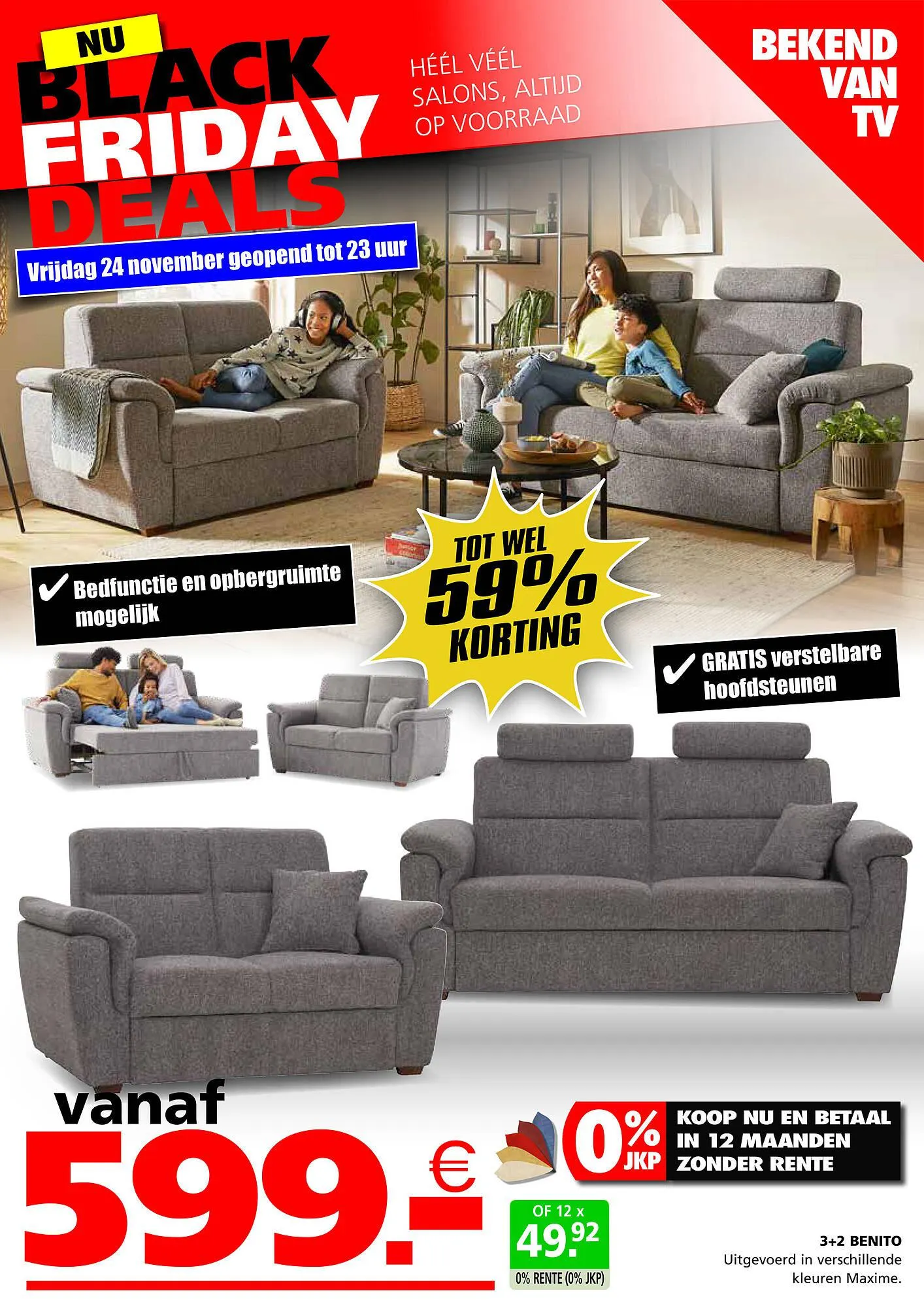 Seats And Sofas Folder van 20 november tot 24 november 2023 - folder pagina 17