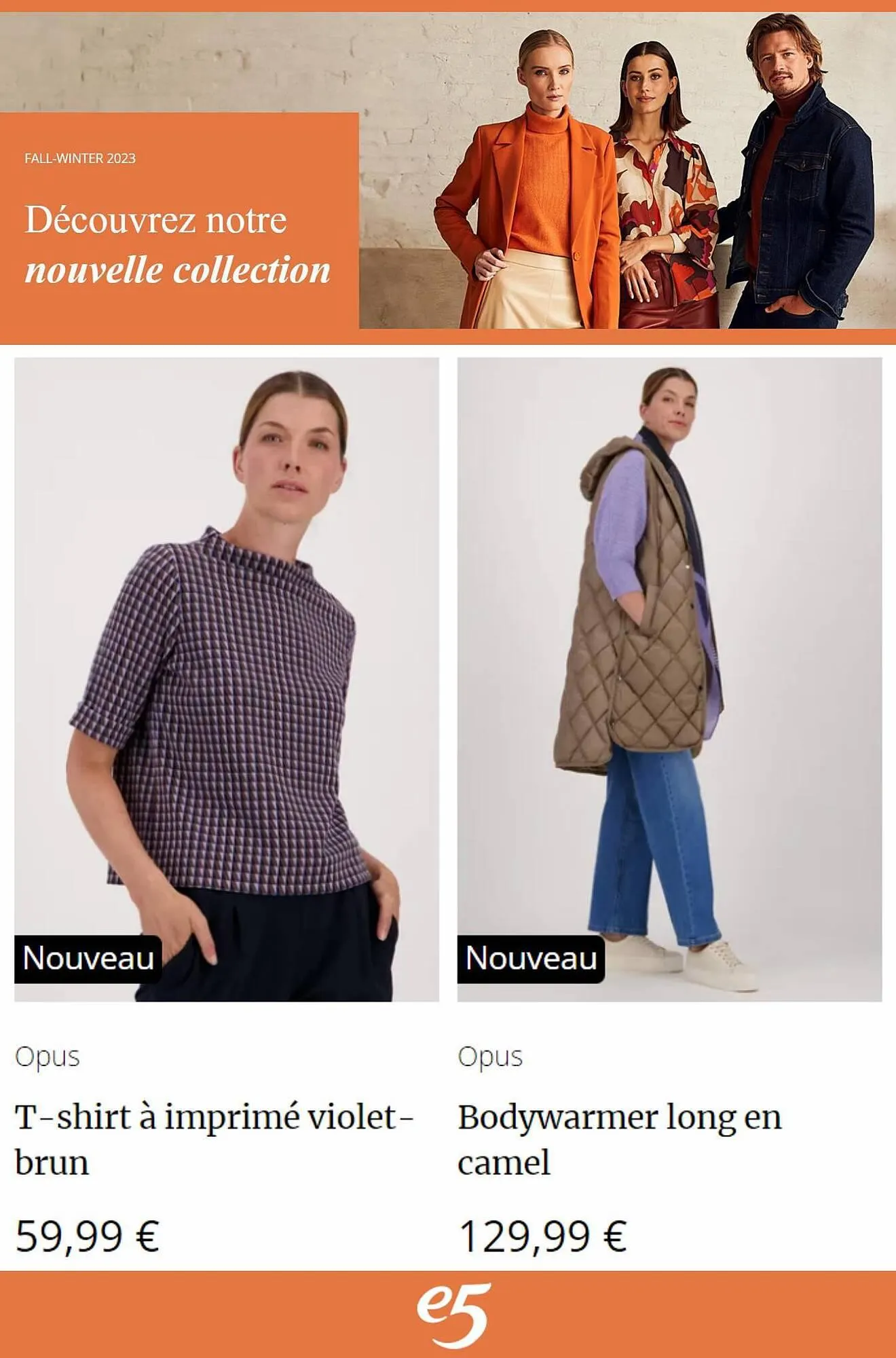 e5 Mode folder van 21 augustus tot 29 augustus 2023 - folder pagina 5