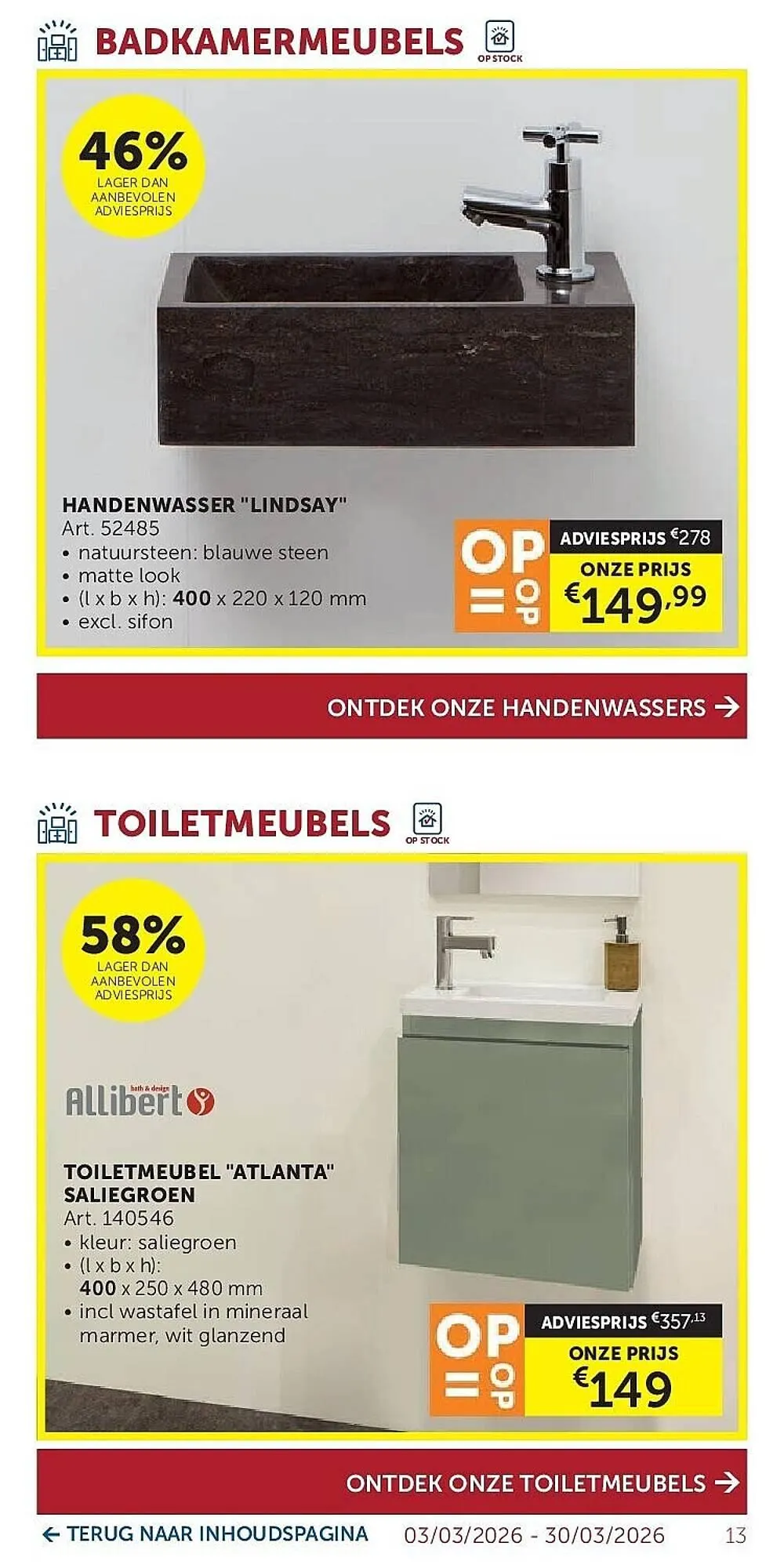 Zelfbouwmarkt folder van 3 maart tot 30 maart 2026 - folder pagina 13