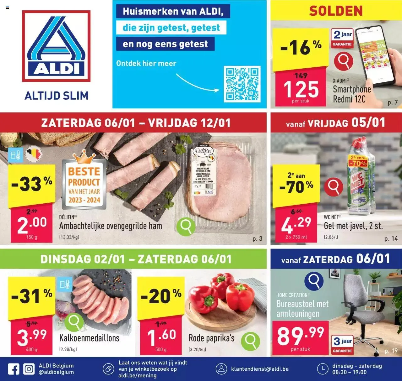 Aldi folder week 01 van 6 januari tot 7 januari 2024 - folder pagina 