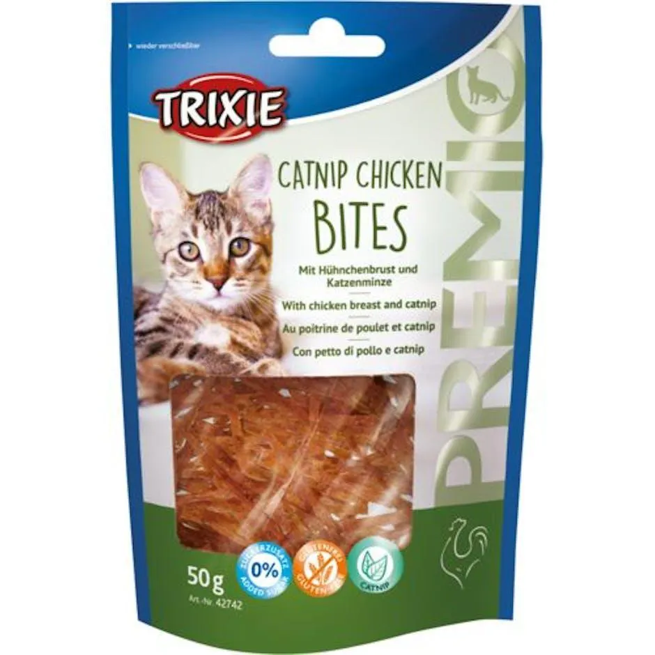 PREMIO Catnip Chicken Bites 50g