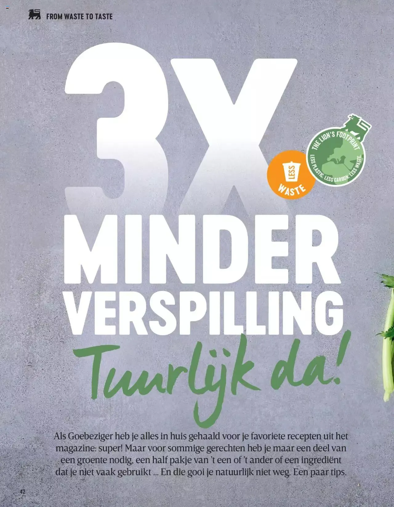 Delhaize Magazine N°69 NL van 31 mei tot 31 december 2023 - folder pagina 42