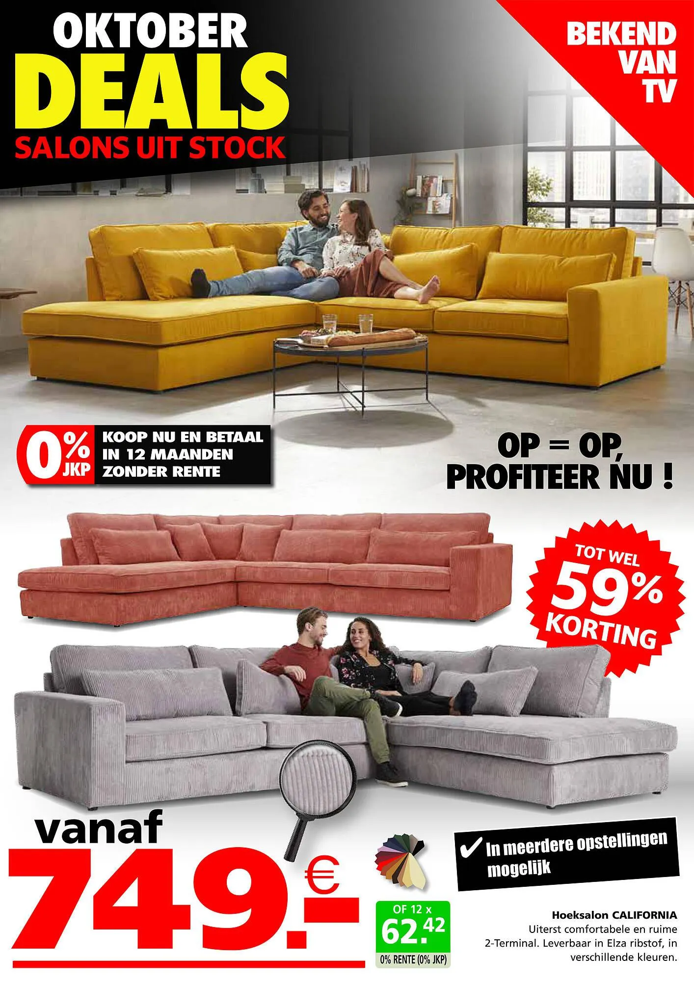 Seats And Sofas Folder van 15 oktober tot 31 oktober 2023 - folder pagina 5