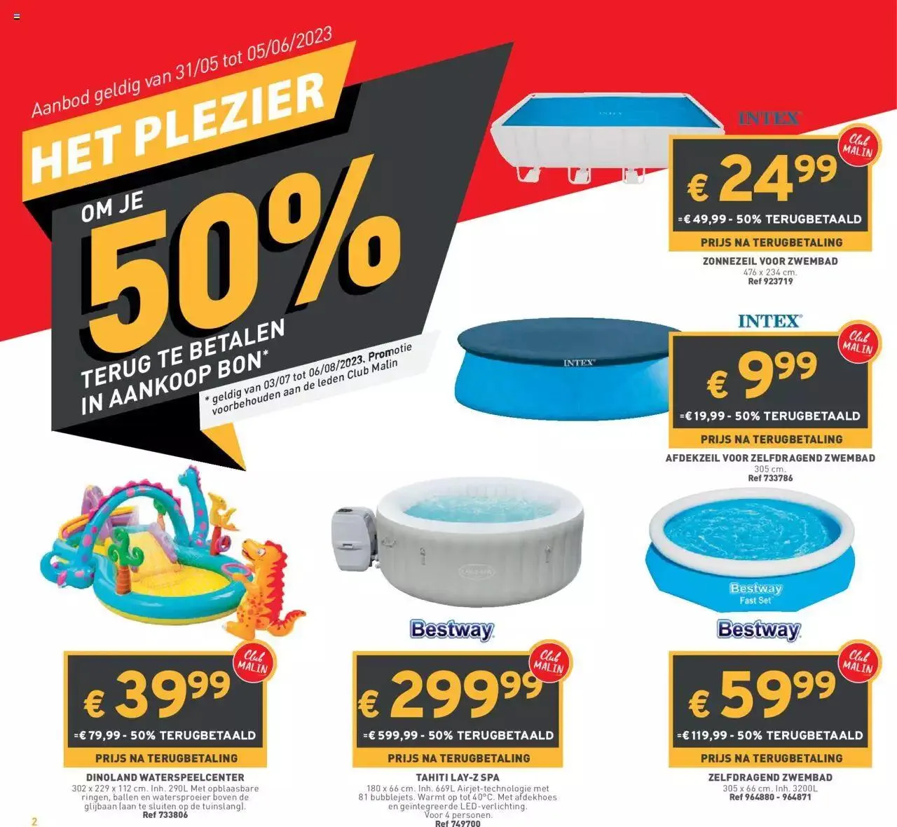 Trafic folder / publicité van 5 juni tot 31 december 2023 - folder pagina 2