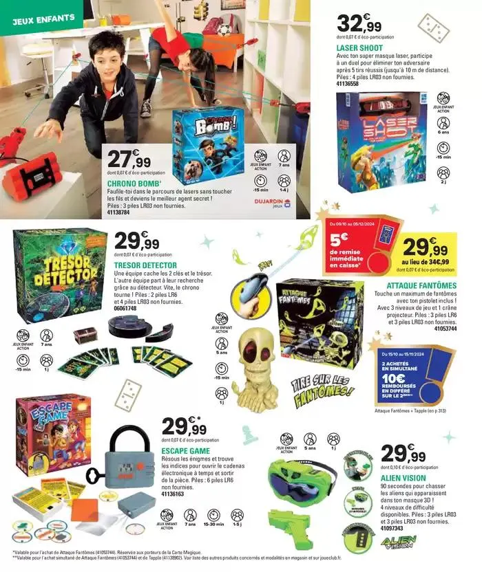 Jouez À L'infin van 29 oktober tot 5 december 2024 - folder pagina 294