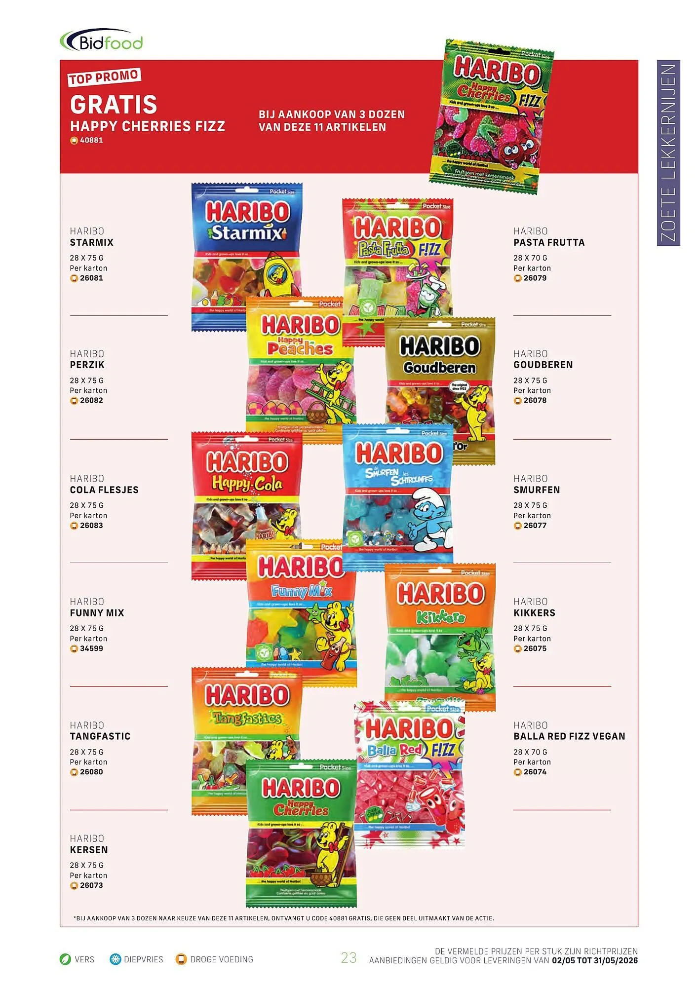 Bidfood folder van 2 mei tot 31 mei 2026 - folder pagina 23