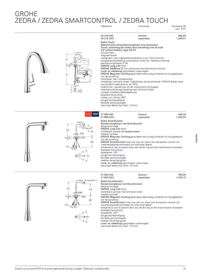 Catalogus Keuken van 16 oktober tot 31 december 2024 - folder pagina 31