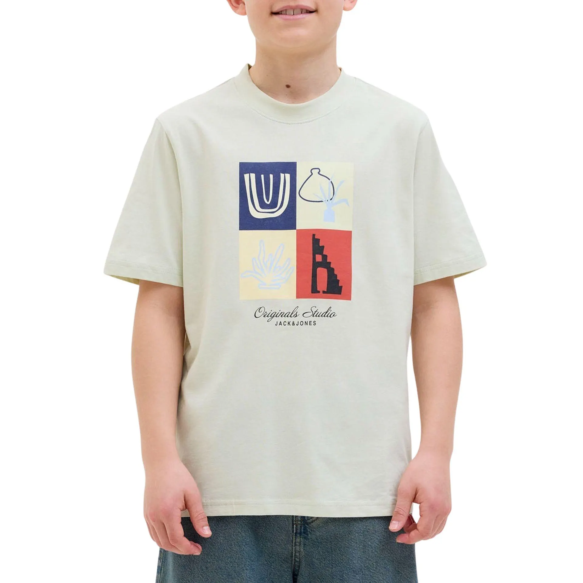 Originals Canggu Front Branding Crew Shirt Junior