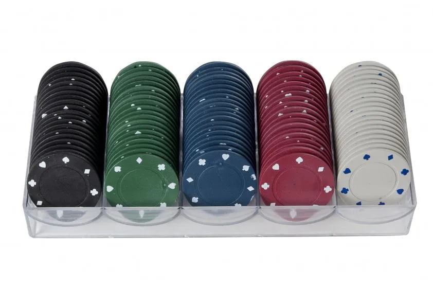 Longfield Games Pokerfiches 40 mm per 100 stuks