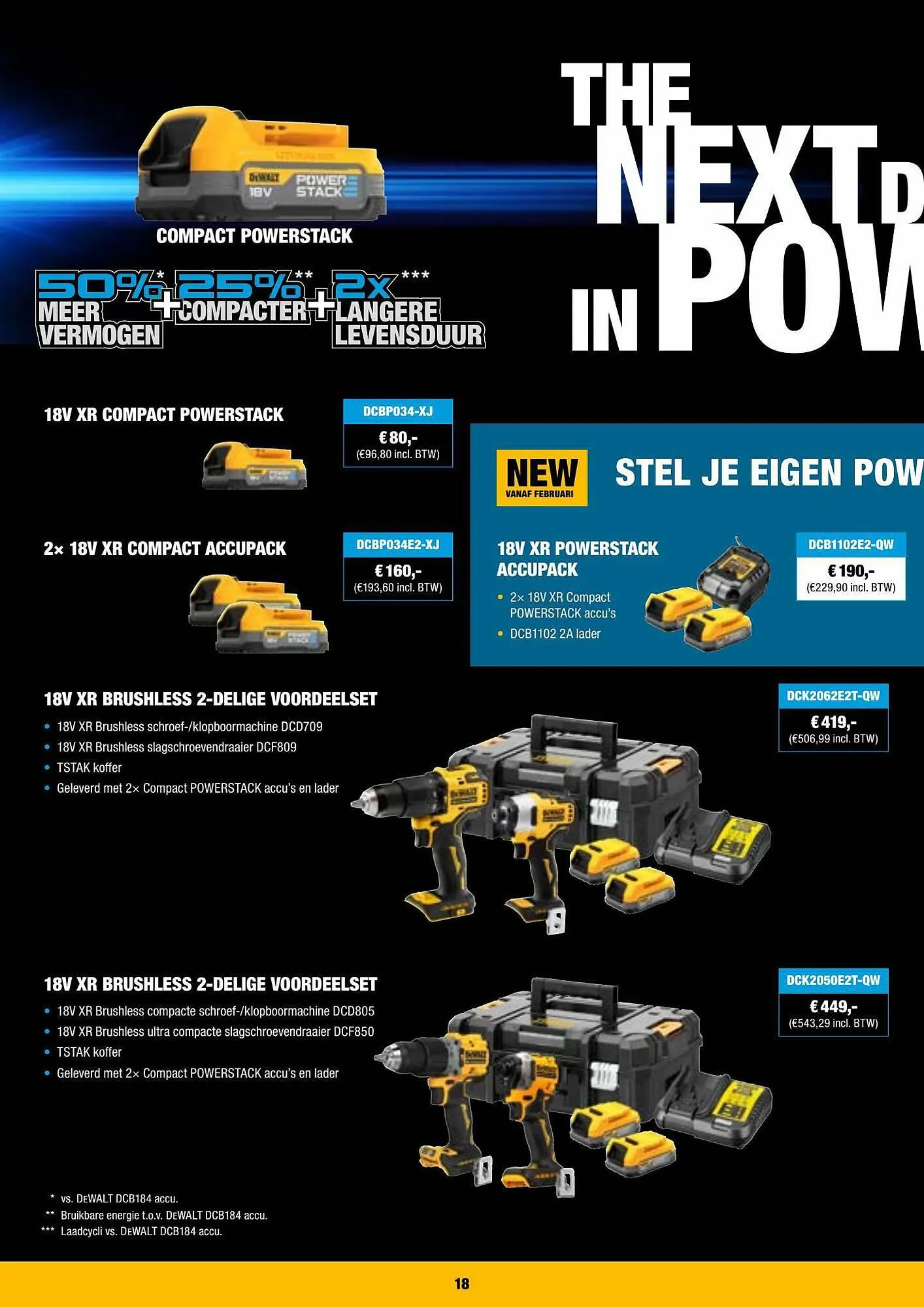 DeWALT folder van 3 september tot 30 september 2023 - folder pagina 18