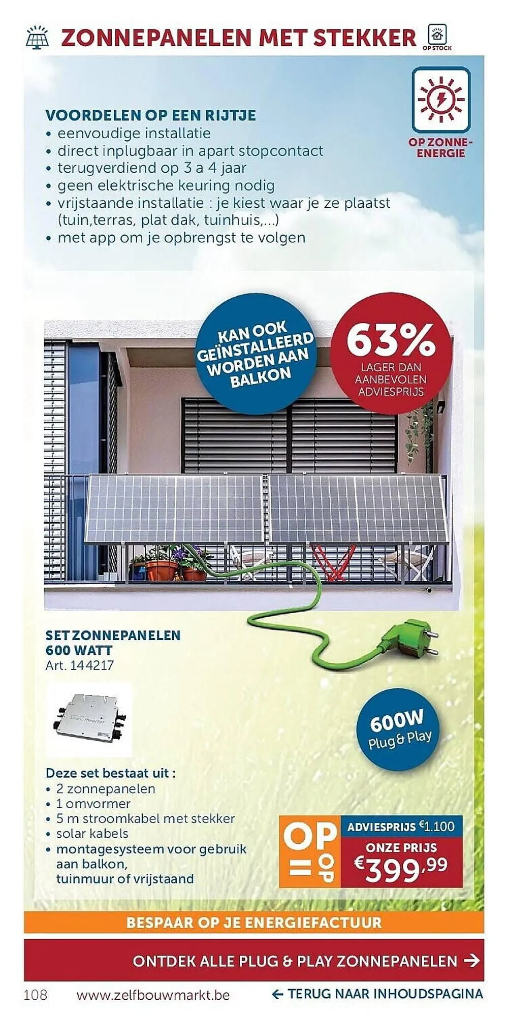 Zelfbouwmarkt folder van 24 maart tot 20 april 2026 - folder pagina 108